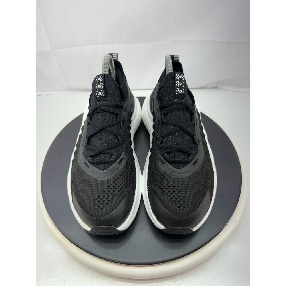 Under Armour GS Phantom 4 Sz 6Y Womens 7.5 Black White Running Shoes 3027709-002 - Picture 3 of 10